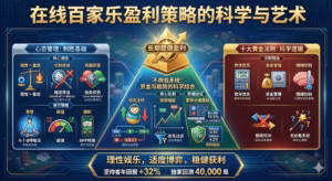 在线百家乐经验技巧全攻略：心态管理技巧、不倒翁投注系统详解、十大黄金法则与顺势打法实战指南